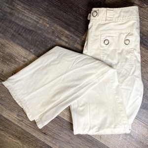 Laundry by Shelli Segal Cream White Pants